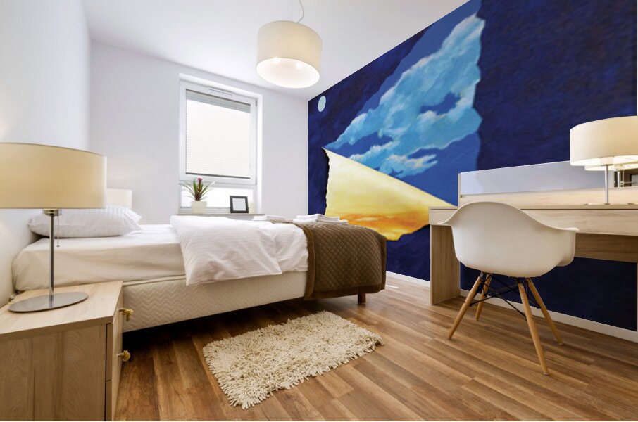 Torn Sky Mural print