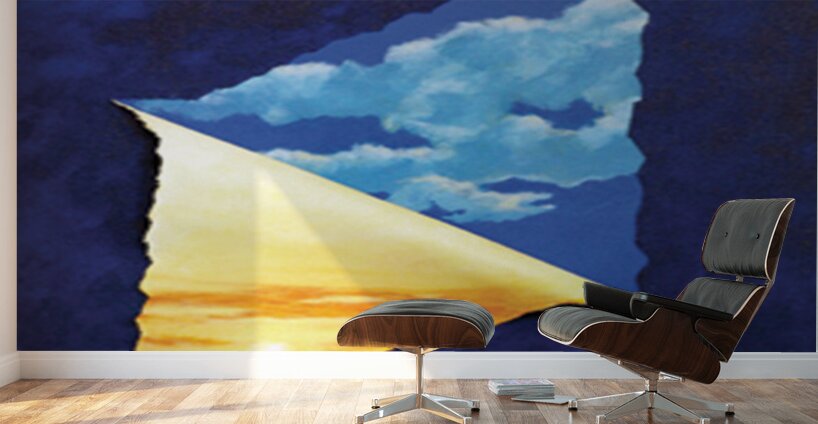 Torn Sky Wall Murals