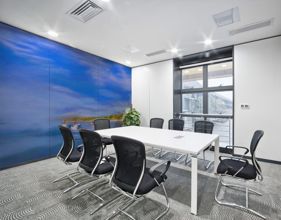 Winter Boats Wall Printing